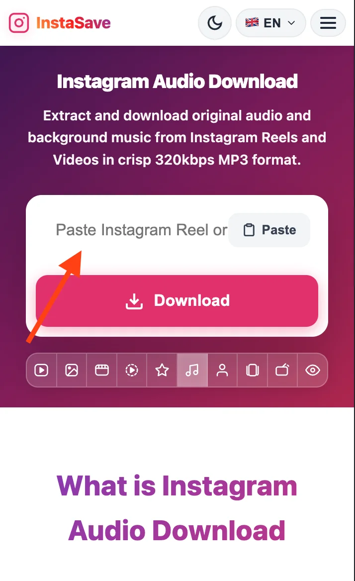 🔗 2단계: 링크 붙여넣기 step
